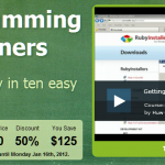 Ruby Programming for Beginners – 50% off until Monday Jan 16th, 2012