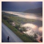 Pitt Lake, lookout view