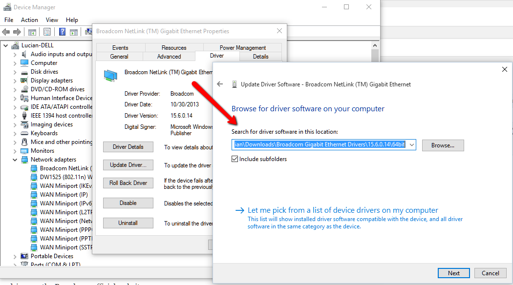 broadcom 802.11n network adapter driver latest update